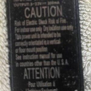 Charger for Dirt Devil Vacuum 16V AC/DC Adapter Used